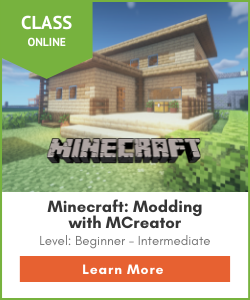 Minecraft: Modding with MCreator online class