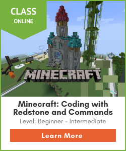 Minecraft: Coding with Redstone and Commands online class