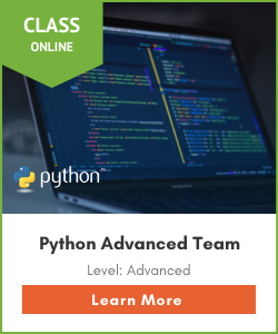 Python Advanced Team online class